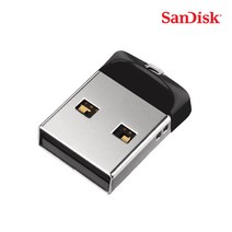 샌디스크 USB 크루저 핏 2.0 CZ33 초소형, 64GB