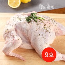닭리닭매 신선냉장 통닭 9호 1마리 염지닭, 17각, 오븐염지
