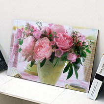 pb480-아크릴액자_금전을부르는풍수모란꽃, 6.풍수모란꽃바구니