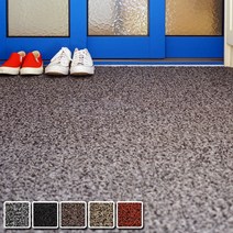 에어클린 DIY 코일매트 무료재단 23mm 현관 바닥 홈매트 발코니 베란다 가정용, 20mm_125cm 사이즈, 레드