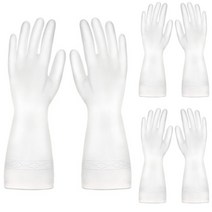 니트릴 라텍스 두꺼운 고무장갑 3p, 중3p, 무지, 중(M)
