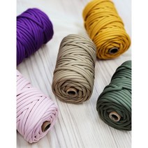 6.5mm 40yard 530g 무광 굵은 폴리에스터 우동끈 로프 우동실, No.9