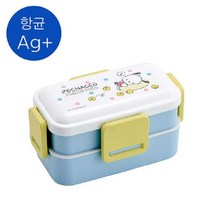 산리오 캐릭터 포차코 돔형 2단 런치 도시락 600ML