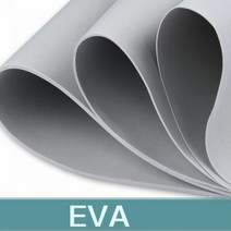 Eva 폼 시트 공예 펀치 DIY 수제 모델 만들기 재료, Grey, Thick 10mm 35 x100cm