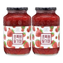등달몰 초록원 딸기쨈1kg*2