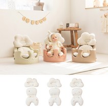아기의자 전용 모데즈 클라우드 2종세트, 다이노