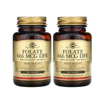 솔가 폴레이트 메틸 엽산 666 MCG DEF 100정 Folate [2통기획], 1개, 기본