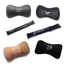 제네시스 용품 제네시스 BH DH 제네시스 G70 차량용 쿠션, (4) G4 렉스턴 목쿠션(브라운)