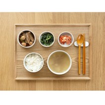 혼밥식기세트 한식세트 1인세트 8p, 백색