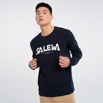 라운드넥긴팔티 SALEWA 샤라웨어 겨울 가을 남성 야외 캐쥬얼 와이드 루즈핏 SWAJI91005 3189229750