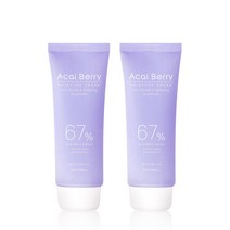 아사이베리 보습 안티에이징 항산화 아쿠아 젤 수분크림 100ml, 2개