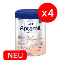 압타밀 프로푸트라 듀오 어드밴스 프레단계 800g 4개