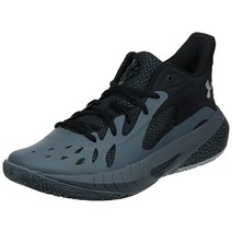 Under Armour 남성용 HOVR 하복 3 야구화 피치 그레이/블랙 5.5 US