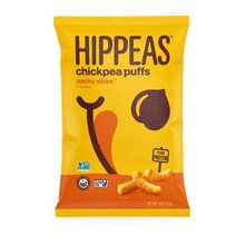 히피스 오가닉 칙피 퍼프 스낵 비건 나초 바이브 113g, Nacho-Vibes-4oz, 1개