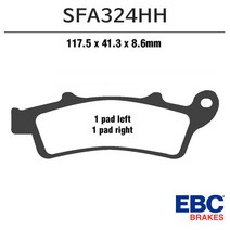 EBC 11- 비버리350 프론트 브레이크패드 SFA324HH