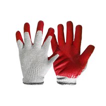 빨강 노랑 황 반코팅 장갑 100 200 300켤레, 100켤레