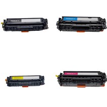 [MOA 재생토너] HP Color Laserjet CP2025X 4색set(CC530A/CC531A/CC532A/CC533A), 1set, 4색