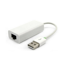 라별 USB2.0 유선 랜카드 노트북용, 화이트