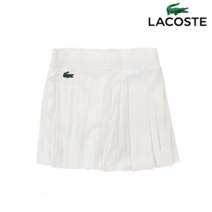 라코스테 LACOSTE 여성 테니스 플리츠 스커트_JF9305WH