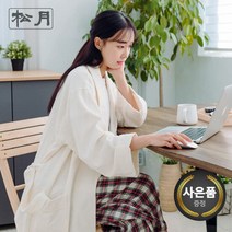 송월타월 프리미엄 호텔 샤워가운 L, 다크청록, 1개