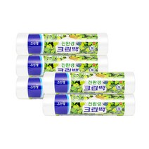 친환경 크린롤백 25cmX35cmX200매(중), 5개