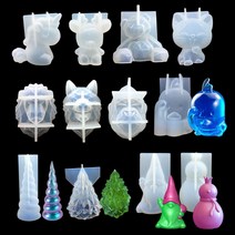 3D 실리콘 몰드 케이크 장식 몰딩 유니콘 고양이 금형 3D 실리콘 몰드 케이크 장식 몰딩 유니콘 고양이 금형-72394EA, 쿠팡 C.M Deer UK00339