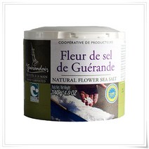 THE GUERANDE Fleur de sel from tin 더게랑드 틴 플뢰르 드 셀 소금 140g 4개