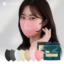 재구매율1위 국산 kf94 슬림핏 새부리형 컬러 마스크 25매, kf94 유어핏 소형_그레이 25매