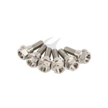 오토바이 M6 x 20mm 티타늄 프론트 브레이크 디스크 로터 볼트 야마하 YZF R1 R6 99-08 스즈키 GSXR XV1700 로드 스타, 6 피스