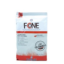 FCONE 에프씨원 하이포알러제닉 인도어 애견사료 6kg 소고기-활력증강, 단품