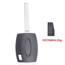 자동차 실내 부품 교체DIYKEY 점화 트랜스 폰더 키 셸 PCF7939FA ID49 128 비트 49 칩 포드 퓨전 에지 머, 03 With ID49 Chip