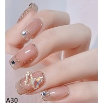 가린네일뷰티 네일팁 A시리즈 인조손톱 (24p 간편하게 붙이는 네일아트), A30