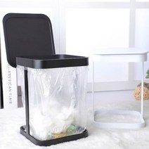 스틸 음식물 쓰레기통 거치대, 화이트, 1개