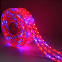 플랜트박스 텃밭 가정용 실내재배기 수경재배기 야채 정원 식물 스마트팜 Led phyto 램프 성장 조명 smd 5050 led 스트립 dc12v 꽃 빛 온실 수경, 3 Red 1 Blue, Waterproof, 2m