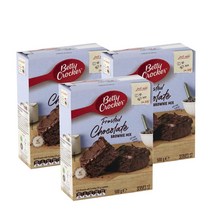 베티크로커 브라우니 믹스 프로스트 초콜릿 500g Betty Crocker Brownie Mix Frosted Chocolate, 3팩