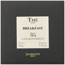 DAMMANN FRERES Breakfast Tea Sachets 25 count, 1