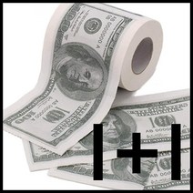 집들이 선물 돈휴지 인테리어소품 두루마리휴지 롤티슈 달러휴지 새해 대박 개업 축하