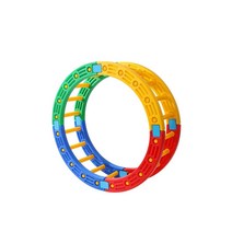유아체육 구름다리 브릿지 운동 터널 균형대 장난감, 유아체육 구름다리 브릿지 (원형/4컬러)