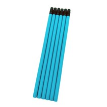 맞춤 새겨진 나무 연필 고무 웨딩 선물 베이비 샤워 파티 장식 19CM 로고 50 개, 14 Blue_02 19cm
