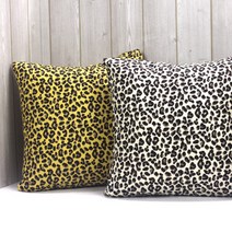 자투리 면20수 옥스포드 호피 택1, 면20수 옥스포드 호피205103 아이보리