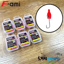 파미 [F-AMI] SHINE ROCK FISH 볼락용 지그헤드 덕용