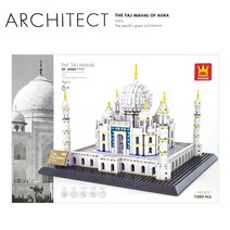 토이투비-WANGE아키텍처랜드마크블록(인도아그라타지마할)1503PCS 5211