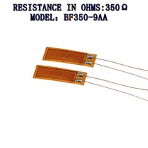 근접센서 1 개몫 정밀 저항 스트레인 게이지 BFBHF3509AA 350 ohm 압력 센서로드 셀 밴드 리드