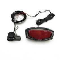 SING YIUBafang G060G062 팻 모터 48V750W 컨트롤러 BAFANG 전기 자전거 세트 C961 500C DPC18, Headlight Taillight, 한개옵션1