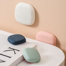 심플문콕방지 4P 패드 스펀지 조약돌 모양 도어가드 훅 쿠션 스토퍼 충격 닫힘 실리콘 인테리어 용품 소품 쾅 무, 1