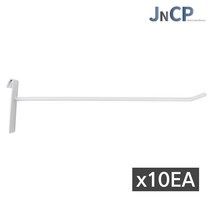 JNCP 휀스망 일선후크 10EA 후크 고리 악세사리 걸이 진열 메쉬망 네트망 철망, 화이트(25cm)x10EA, 10개