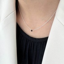 (Silver925) Basic beads necklace