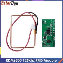 아두이노키트 프로그래밍 전자 아두이노 모듈 부품 Arduino 최고의 가격을 위한 125khz rfid 리더 모듈 rdm6300 uart 출력 액세스 제어 시스템, 없음