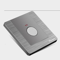 인체감지 도플러 동작감지 히든 투시 센서 250V 86mm 1234 갱 12 웨이 PC 패널 회색 드로잉 평면 숨겨진 임, 08 Time delay switch