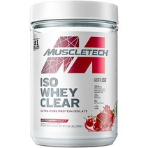 머슬테크 아이소 웨이 클리어 아크틱 체리 블래스트 맛, 1개, 500g